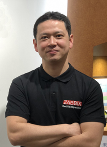 Zabbix 公式認定トレーナー小野博喜の写真